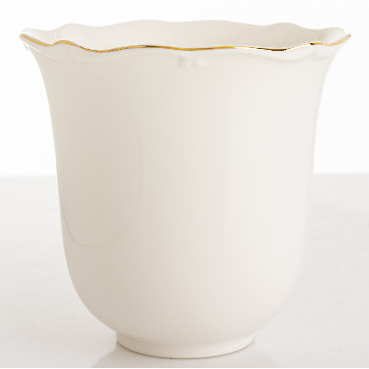 Kubek 350 ml porcelanowy 13x10x10 cm VIENNA biały