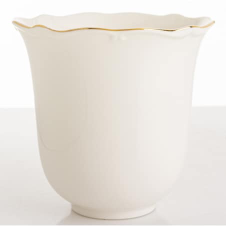 Kubek 350 ml porcelanowy 13x10x10 cm VIENNA biały