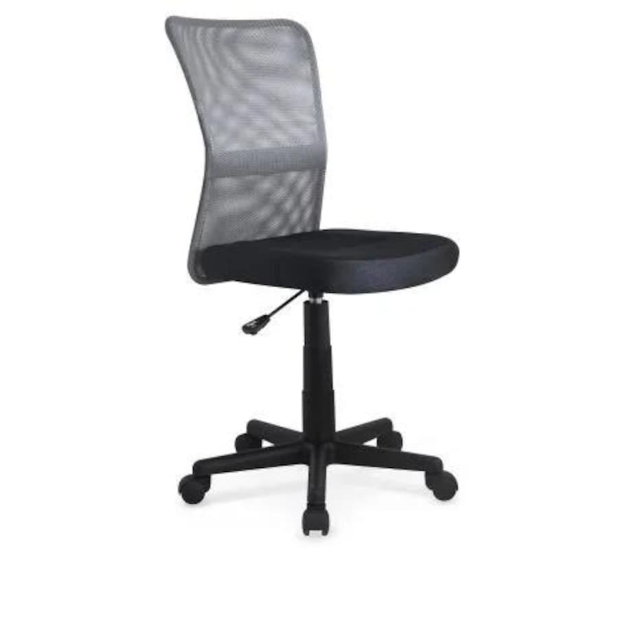 Fotel dla dziecka DINGO szary/czarny