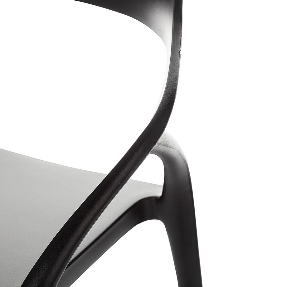 Krzesło Zing Black, 57 x 50 x 80 cm