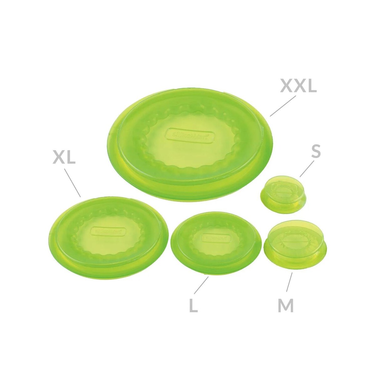 Pokrywki silikonowe Capflex - 5 sztuk, Silikomart