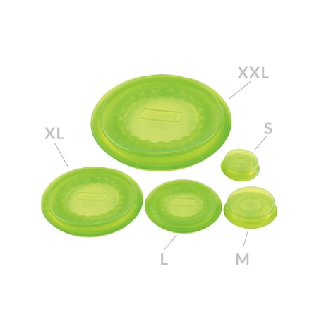Pokrywki silikonowe Capflex - 5 sztuk, Silikomart