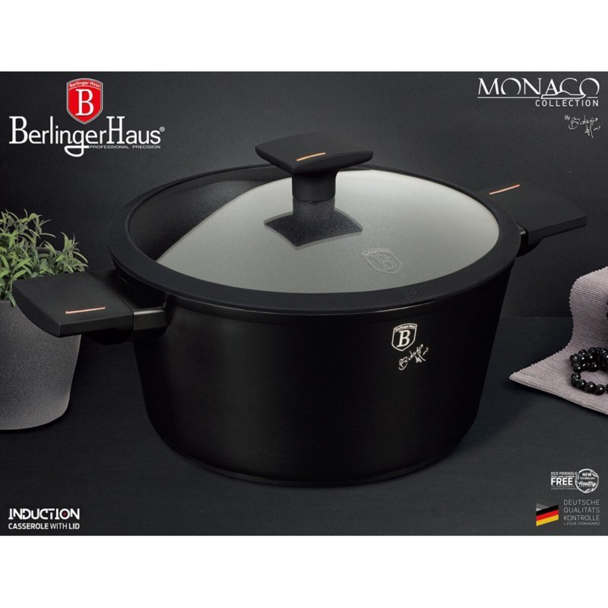 Garnek Tytanowy 20 Cm Berlinger Haus Monaco