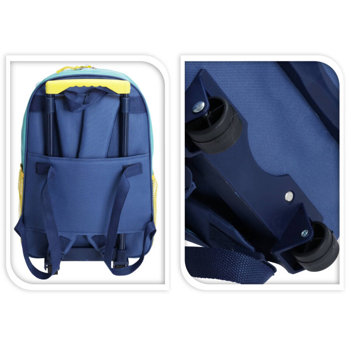 Walizka podróżna dla dziecka, na kółkach, 30 x 13 x 42 cm