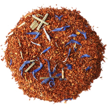Herbata Rooibos KHALAHARI czerwonokrzew bezkofeinowa trawa cytrynowa 150g - herbata liściasta sypana mieszanka napar susz