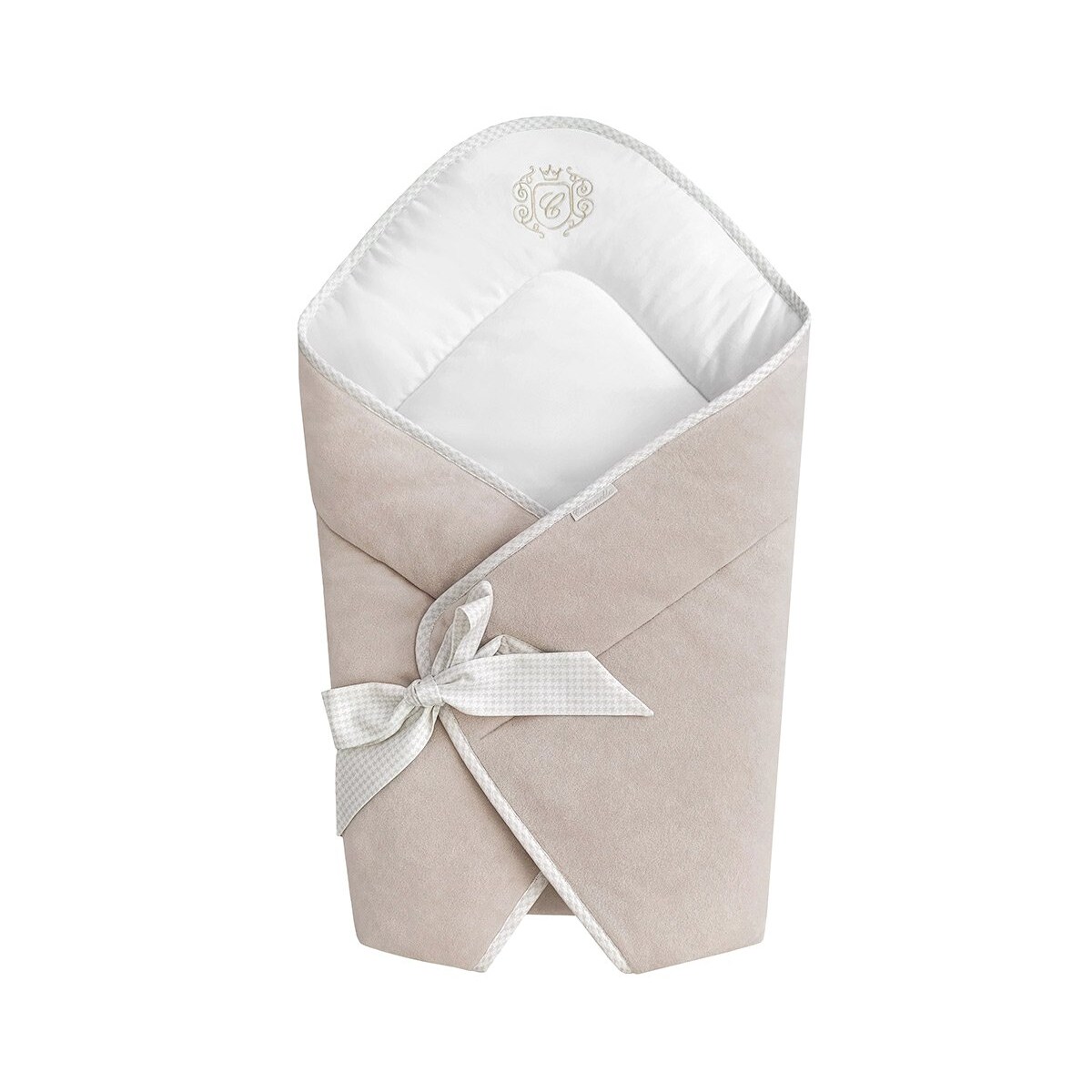 Becik welurowy Golden Sand | home&you