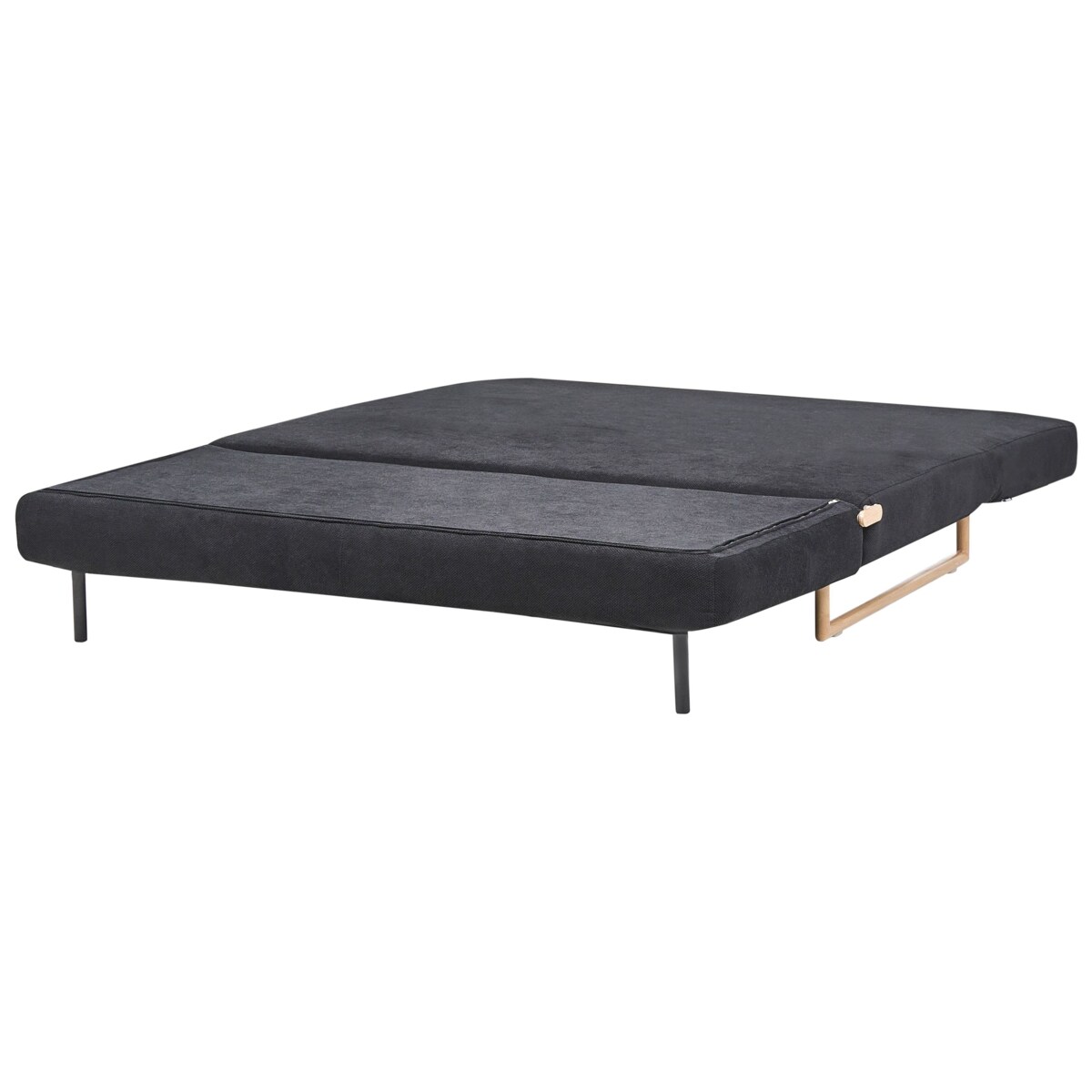 Sofa rozkładana dla 3 osób JERSLEV Czarny