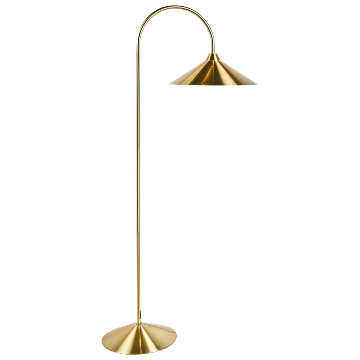 Lampa podłogowa SAVEGRE Metal Złoty