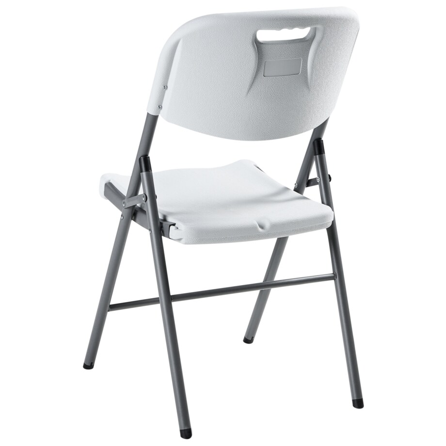 Zestaw 2 krzeseł ogrodowych CUGNOLI Składane Biały