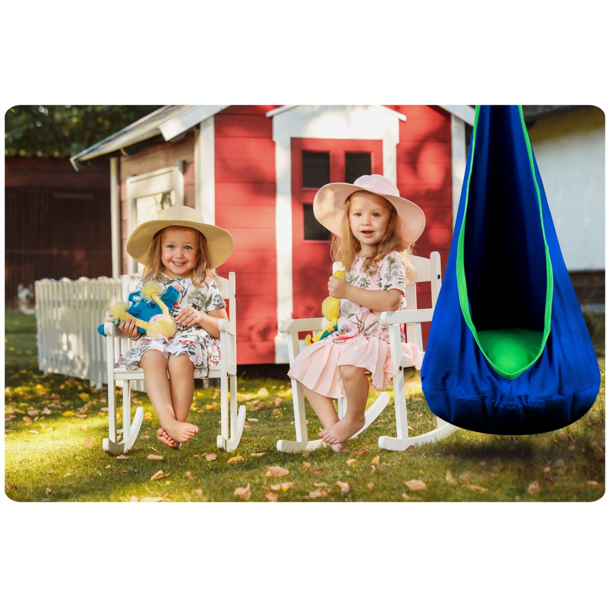 Kokon huśtawka bujak fotel wiszący dla dzieci Neo-Sport