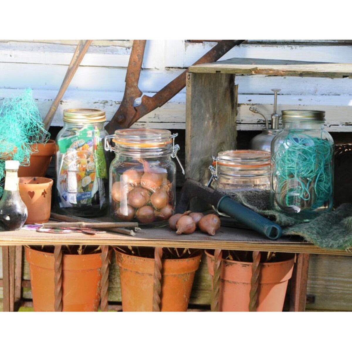 Słoik kwadratowy, 1000 ml, Kilner