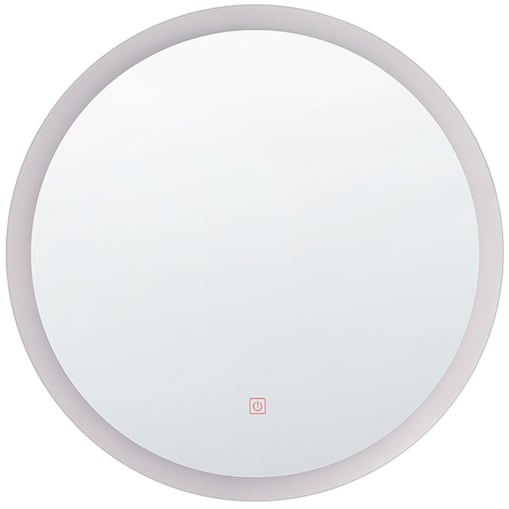 Lustro łazienkowe LED YSER 58 cm 58 cm Srebrny