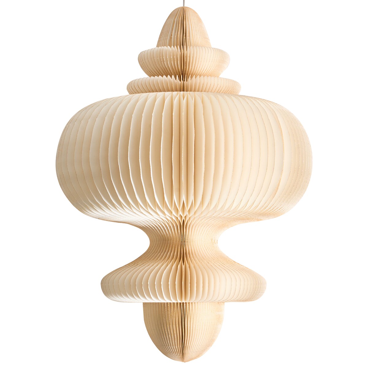 Lampa wisząca AMALSAN Papier Beżowy