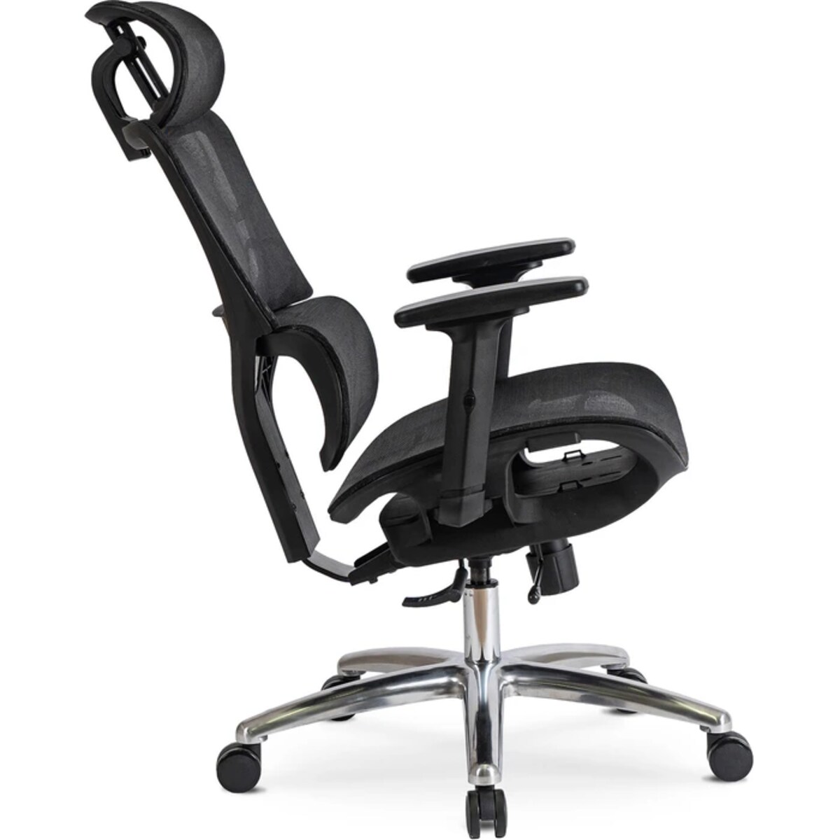 Fotel gamingowy obrotowy ergonomiczny do biurka czarny ROYAL