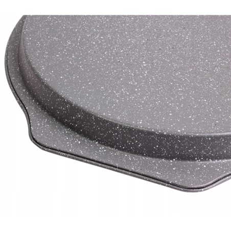 Forma blacha do pieczenia pizzy taca z powłoką marmurkową 33cm KAMILLE