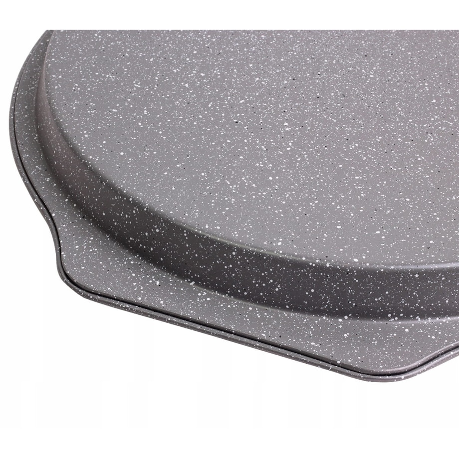 Forma blacha do pieczenia pizzy taca z powłoką marmurkową 33cm KAMILLE