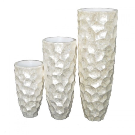 Srebrna donica perłowa muszelkowa Glamour Premium 63