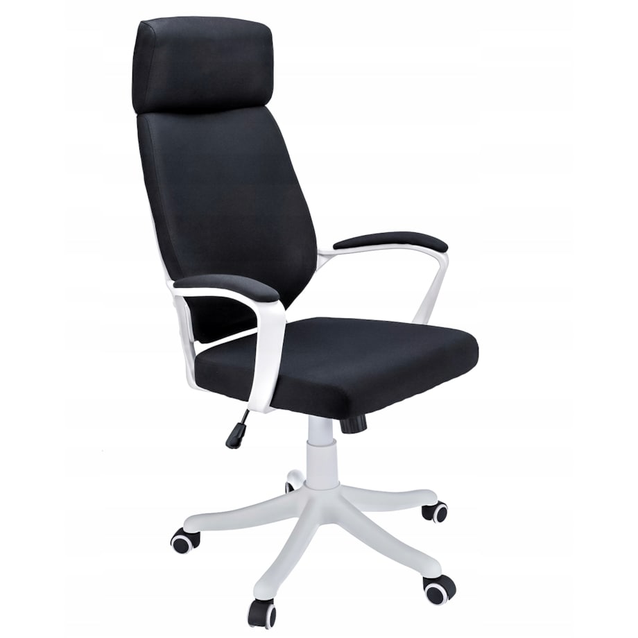 Fotel biurowy materiałowy ICON czarny
