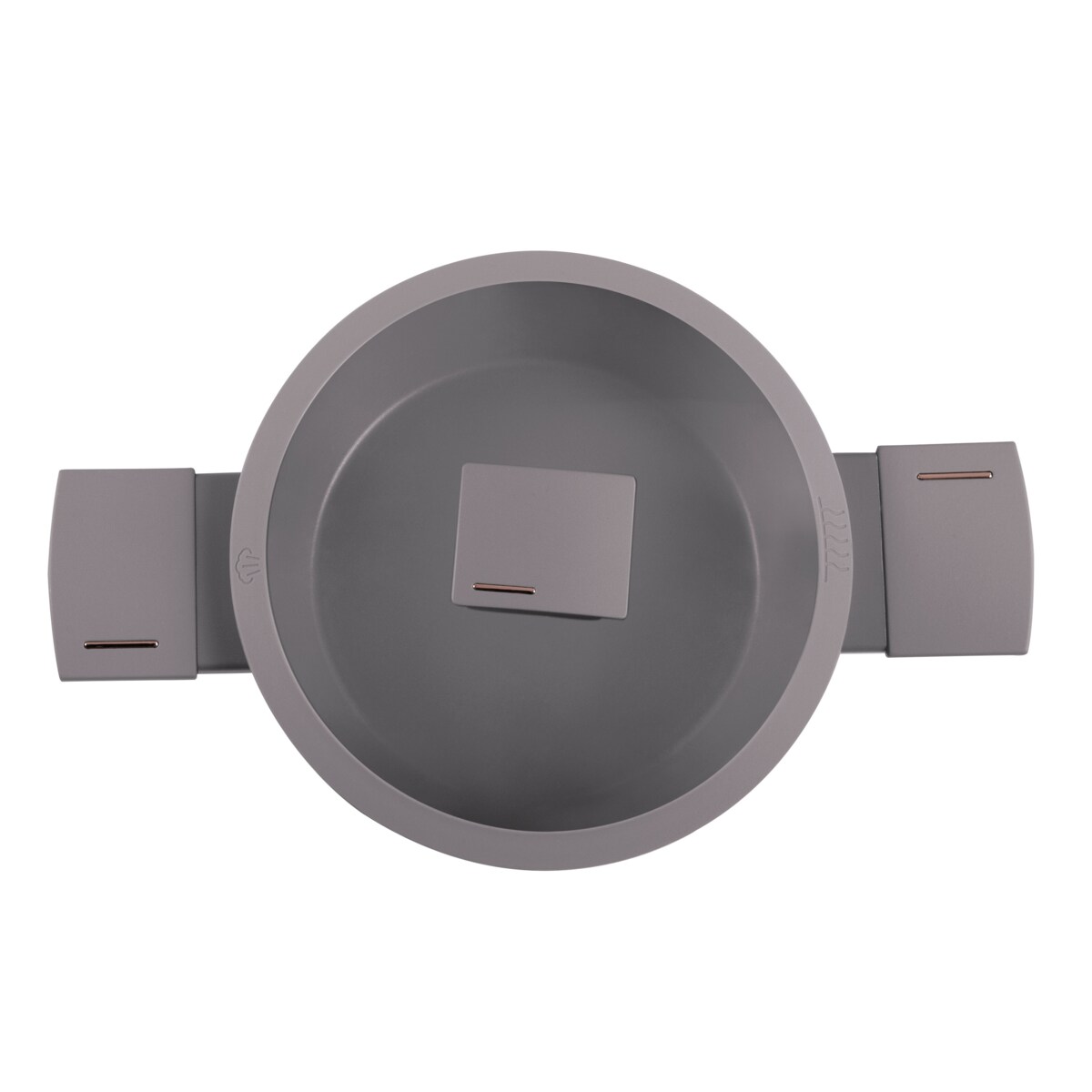 Garnek z pokrywką 20cm Taupe BerlingerHaus BH-8100