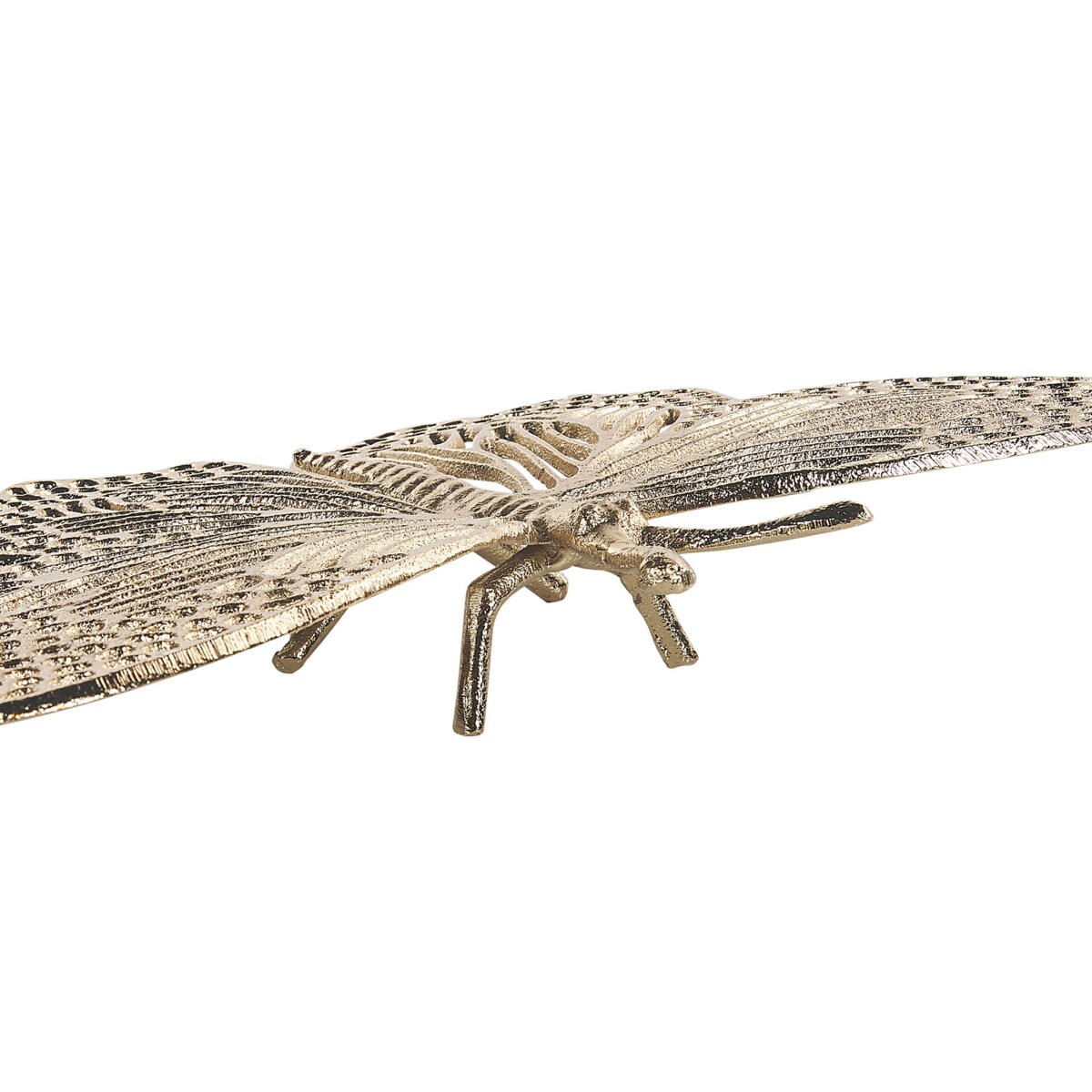 Figurka dekoracyjna Motyl MADIUN Metal Złoty