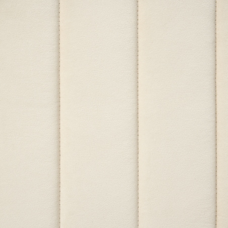 Łóżko Welur LUNAN 180 x 200 cm Jasnobeżowy