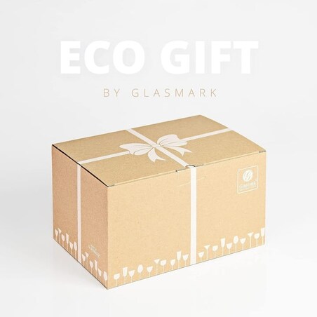 Szklanki do Whisky Zestaw Szklanka 6 szt. Złote Linie Wysokie 280 ml