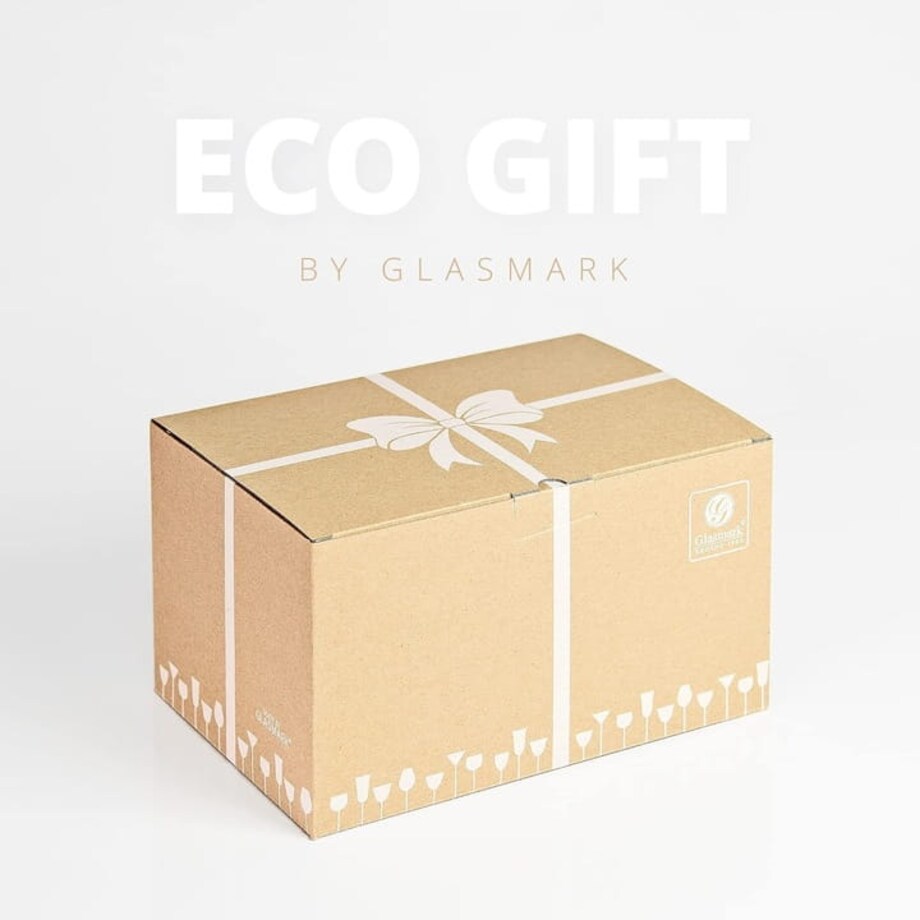 Szklanki do Whisky Zestaw Szklanka 6 szt. Złote Linie Wysokie 280 ml