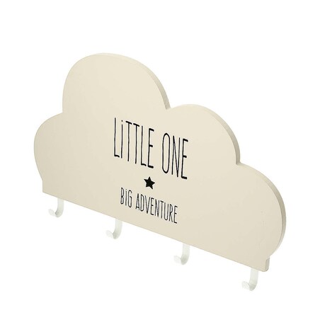 Wieszak Cloud cream, 35x2x23cm