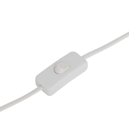 Lampa stołowa z ceramiki i tkaniny Vinus 69 cm