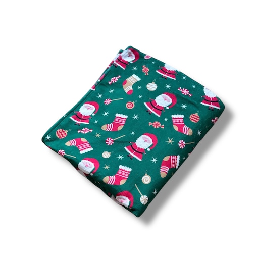 Koc świąteczny wzór Mikołaje Boże Narodzenie