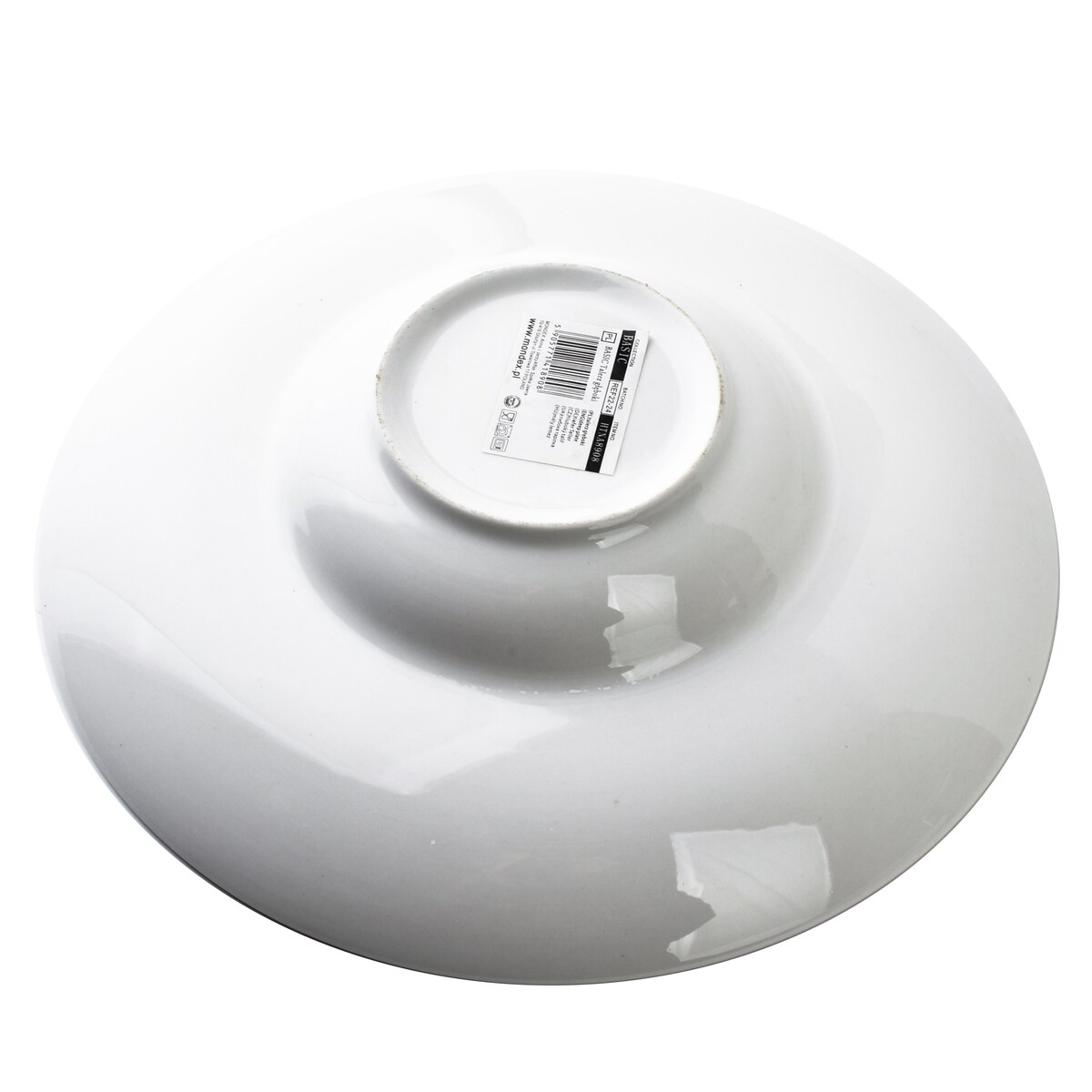 BASIC Talerz głęboki 27X27X5cm pasta