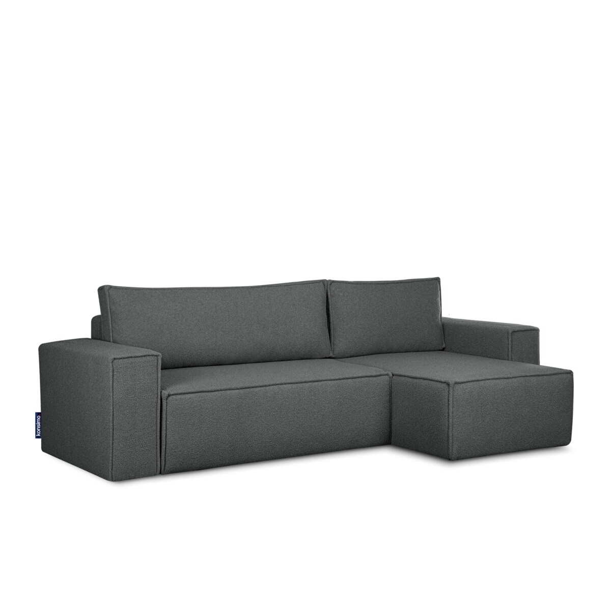 KONSIMO NAPI II Narożnik lewy/prawy, kolor szary