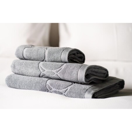 Ręcznik do rąk 50 x 100 cm (szary) Monogram Opus OFFICINE Monogram