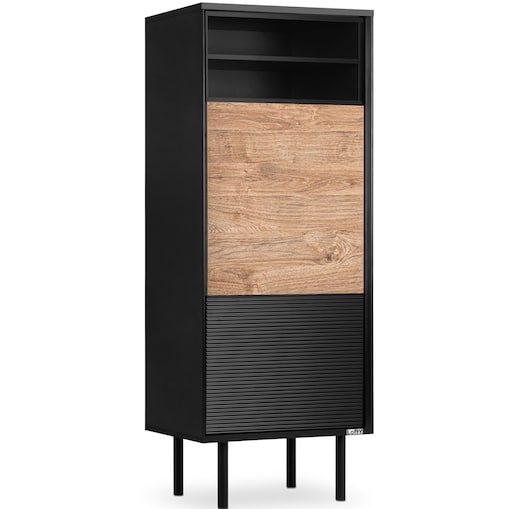 KONSIMO LOFTY Regał loft z ryflowaniem