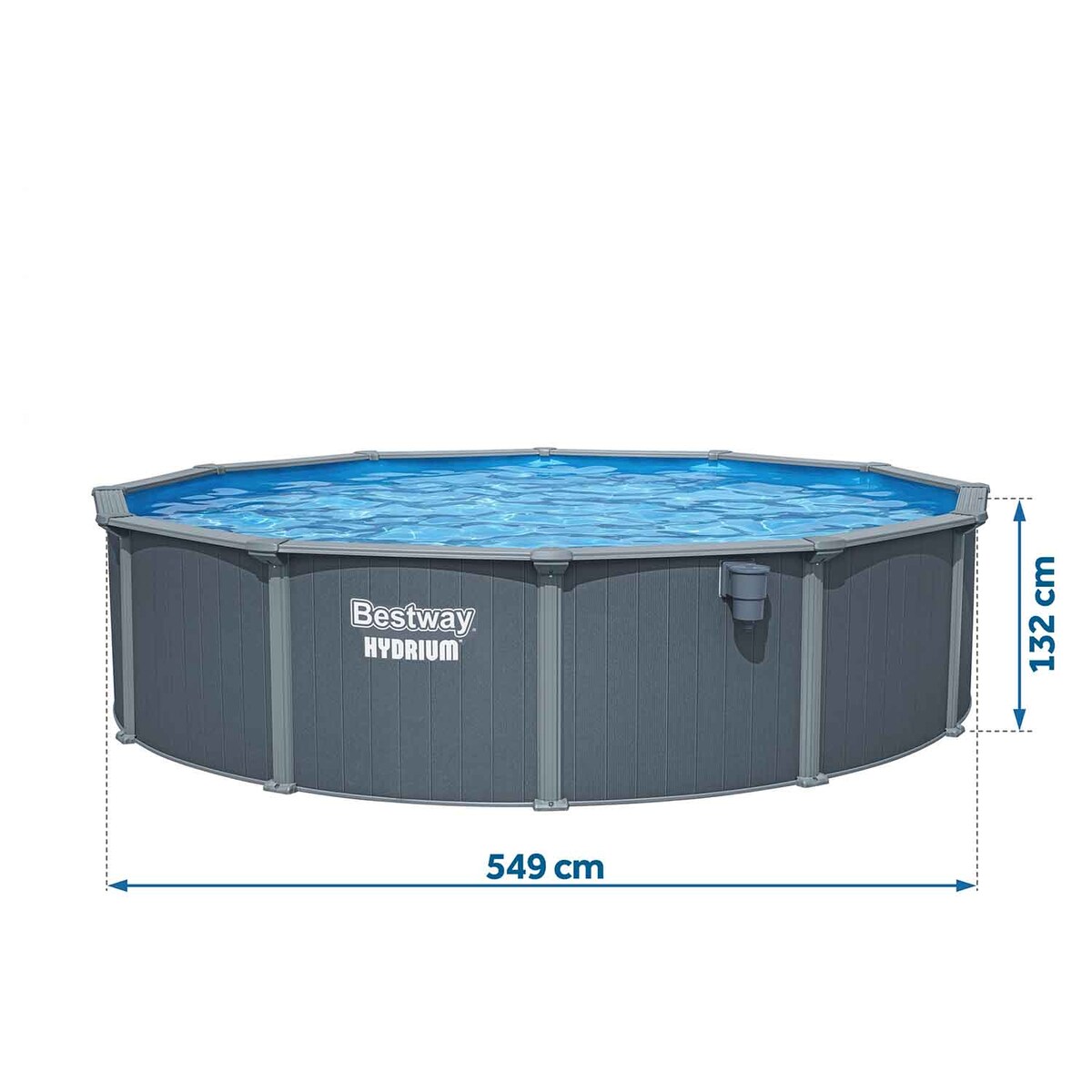 Basen stelażowy Hydrium 549x132 Bestway całoroczny 561CS zestaw