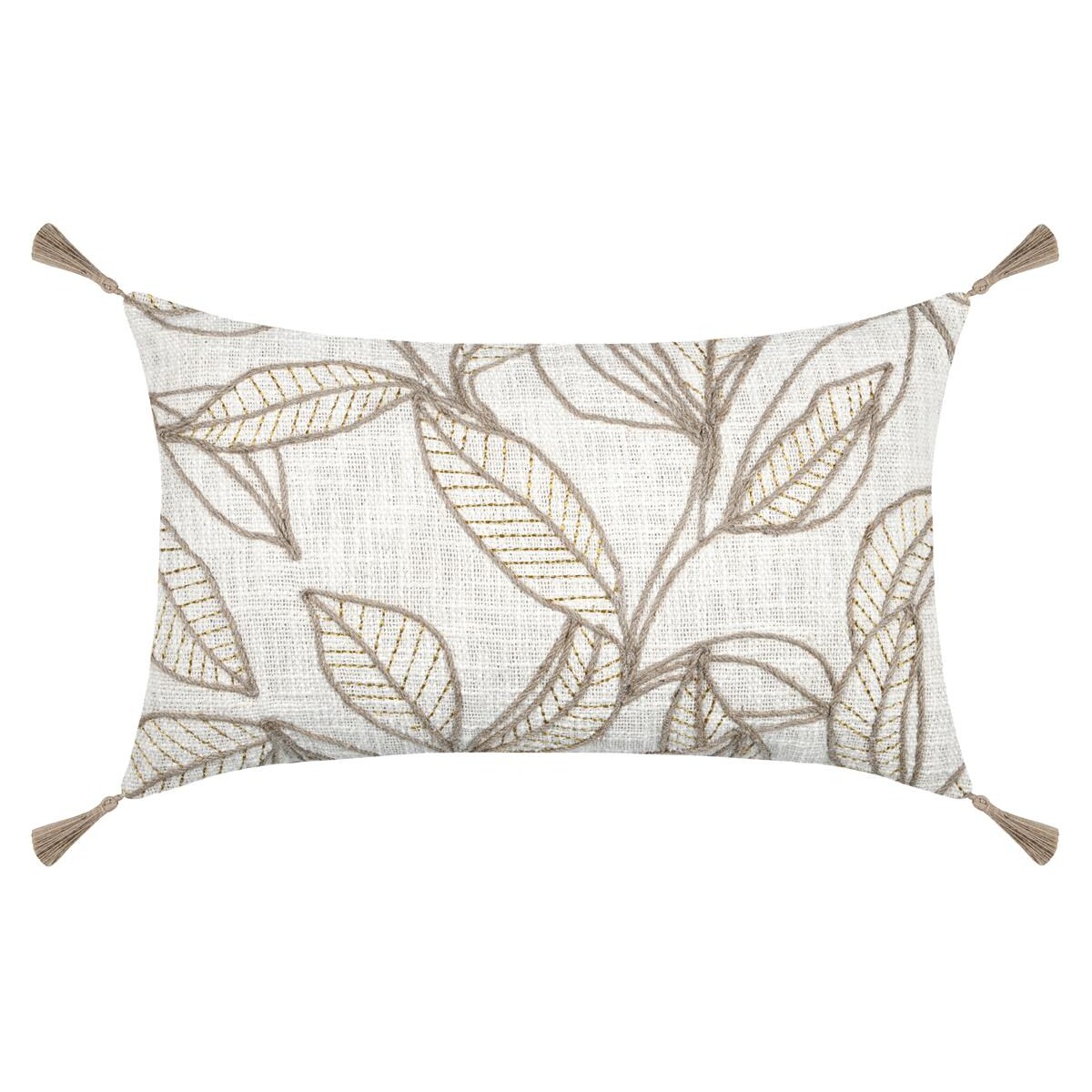 Poduszka dekoracyjna HEMERA z frędzlami, 50 x 30 cm