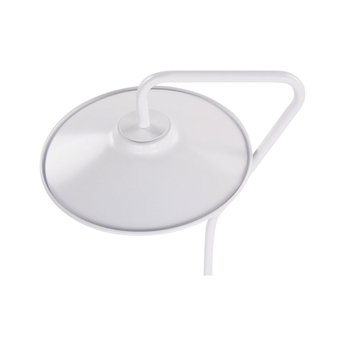 Lampa stołowa LED metalowa biała GALETTI