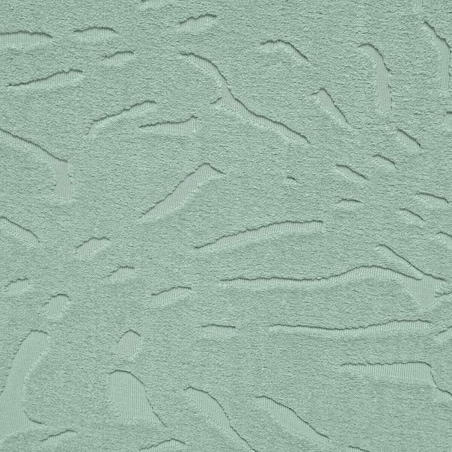 Krzesło tapicerowane ze wzorem 85x45x53 cm turkusowe