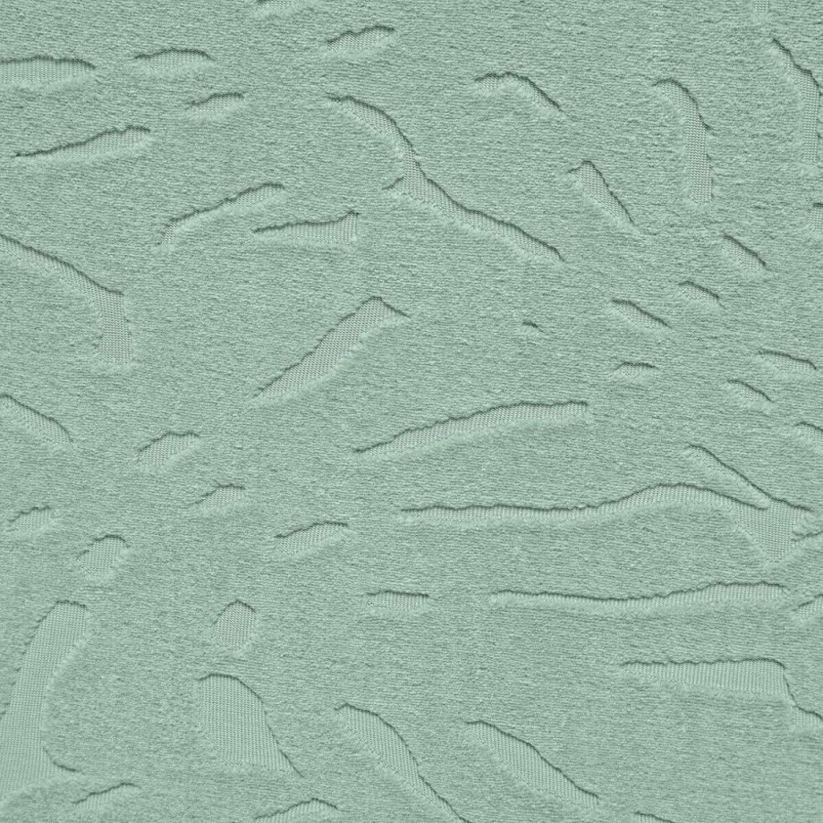 Krzesło tapicerowane ze wzorem 85x45x53 cm turkusowe