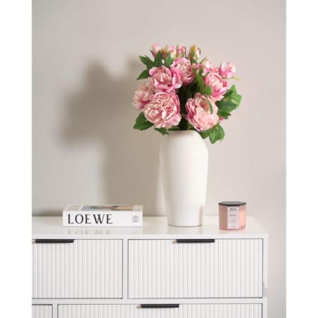 Bukiet sztucznych kwiatów COLARES 62 cm Różowy