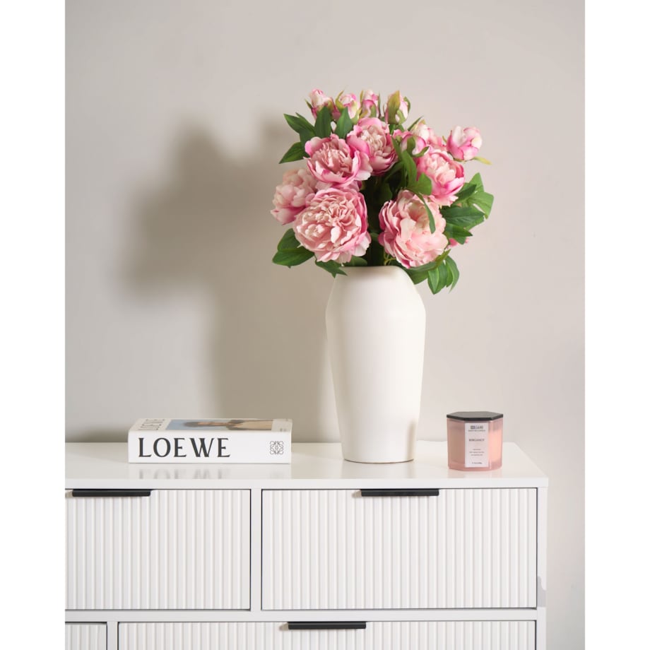 Bukiet sztucznych kwiatów COLARES 62 cm Różowy