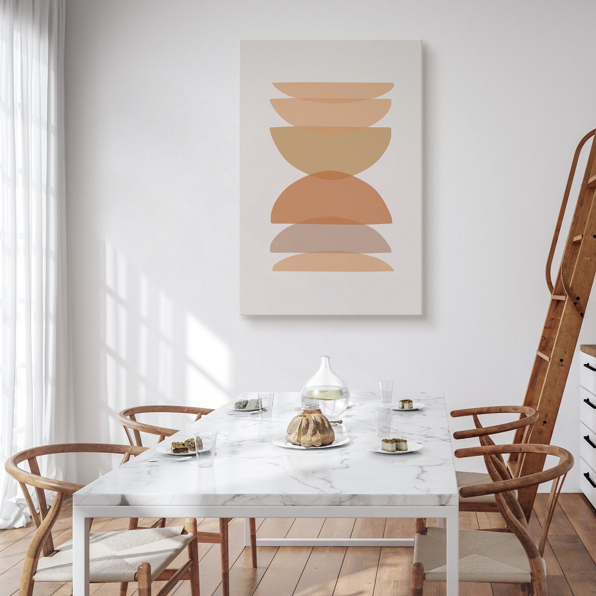 Obraz Kamienie Skały Dekoracja Boho Style 30x40cm