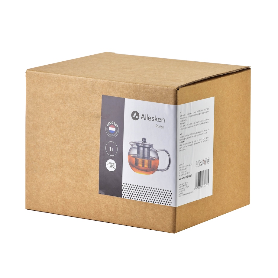 PETER Dzbanek 1000ml srebrny filtr