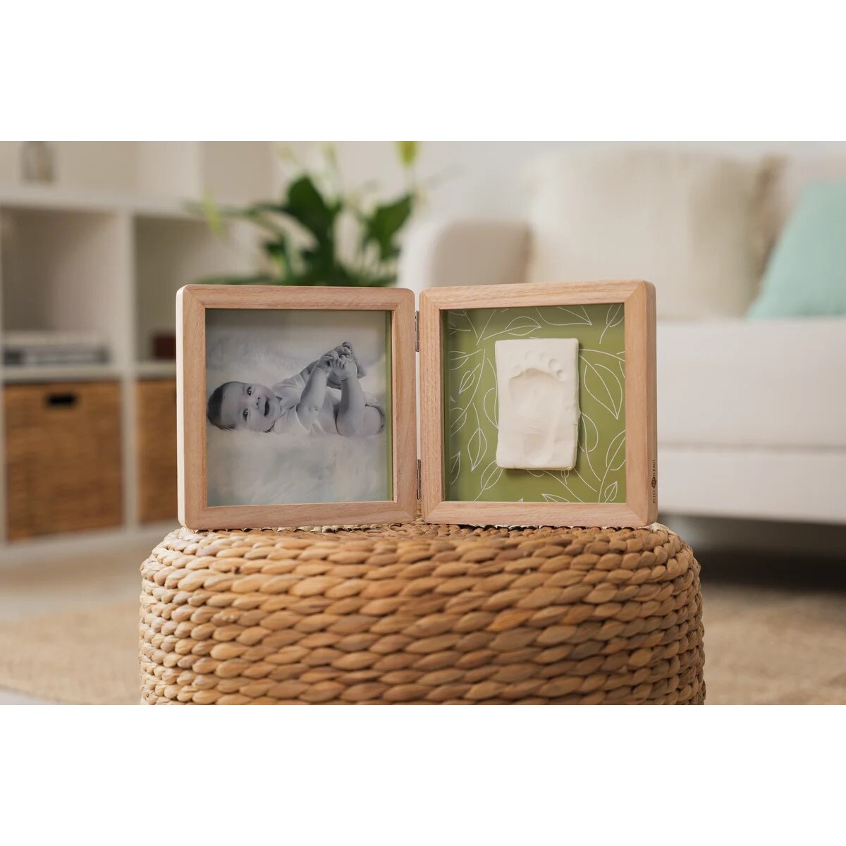 Podwójna ramka na odcisk i zdjęcie Petit Artichaut - Liście