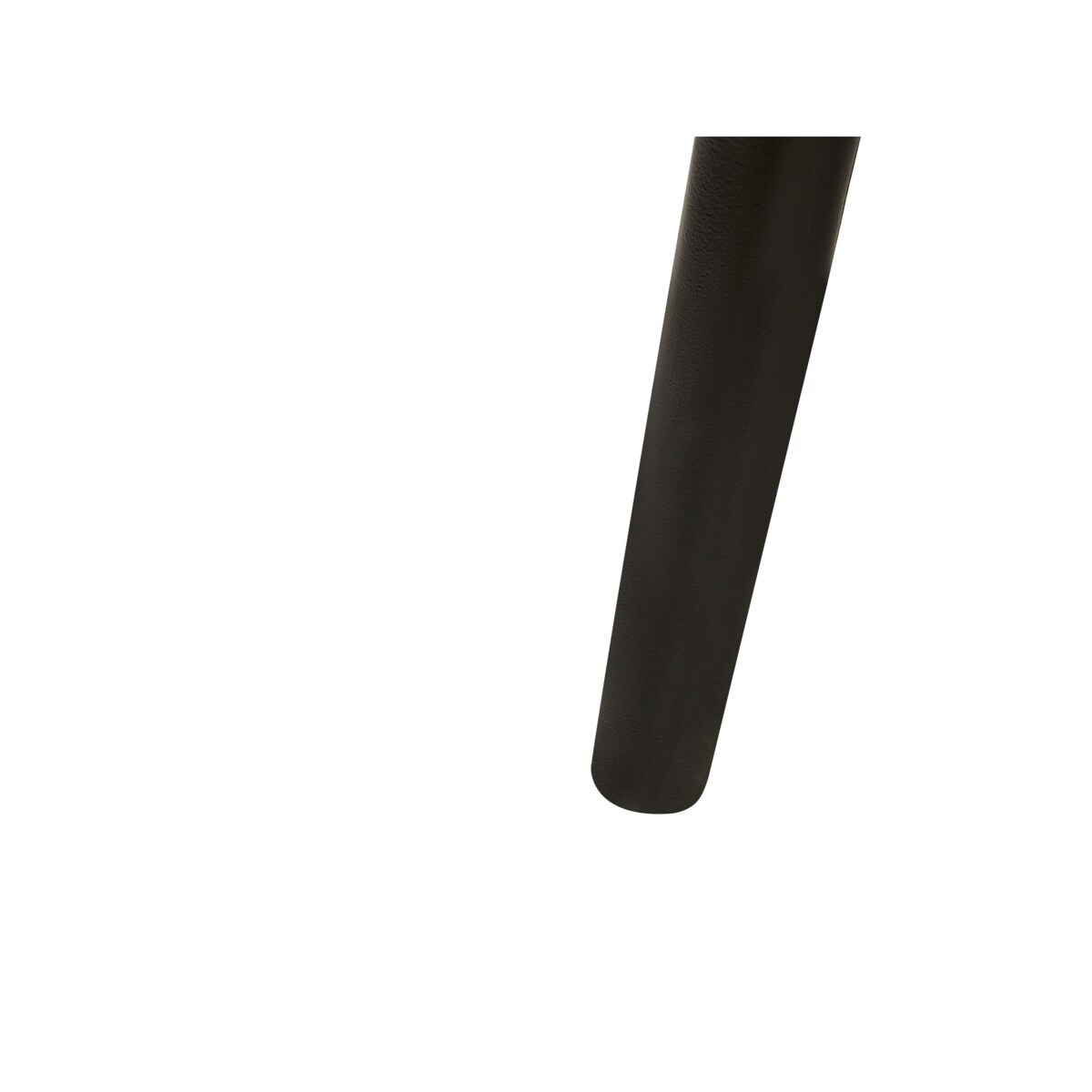 Komoda 3 szuflady fronty rattanowe czarna OPOCO