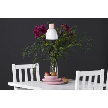 Konsimo KARI Zestaw lamp wiszących 3 szt., biały