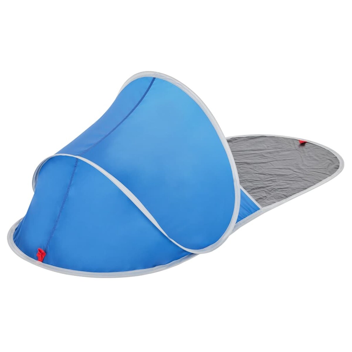 vidaXL Namiot plażowy typu pop-up, niebieski, wodoszczelny