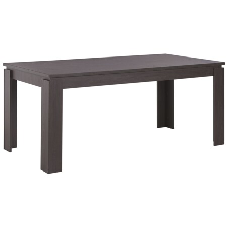Stół do jadalni 180 x 90 cm ciemne drewno VITON