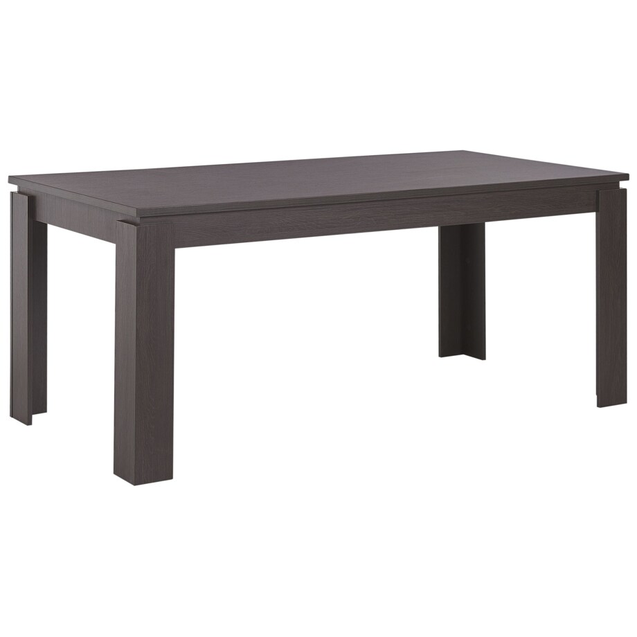 Stół do jadalni 180 x 90 cm ciemne drewno VITON