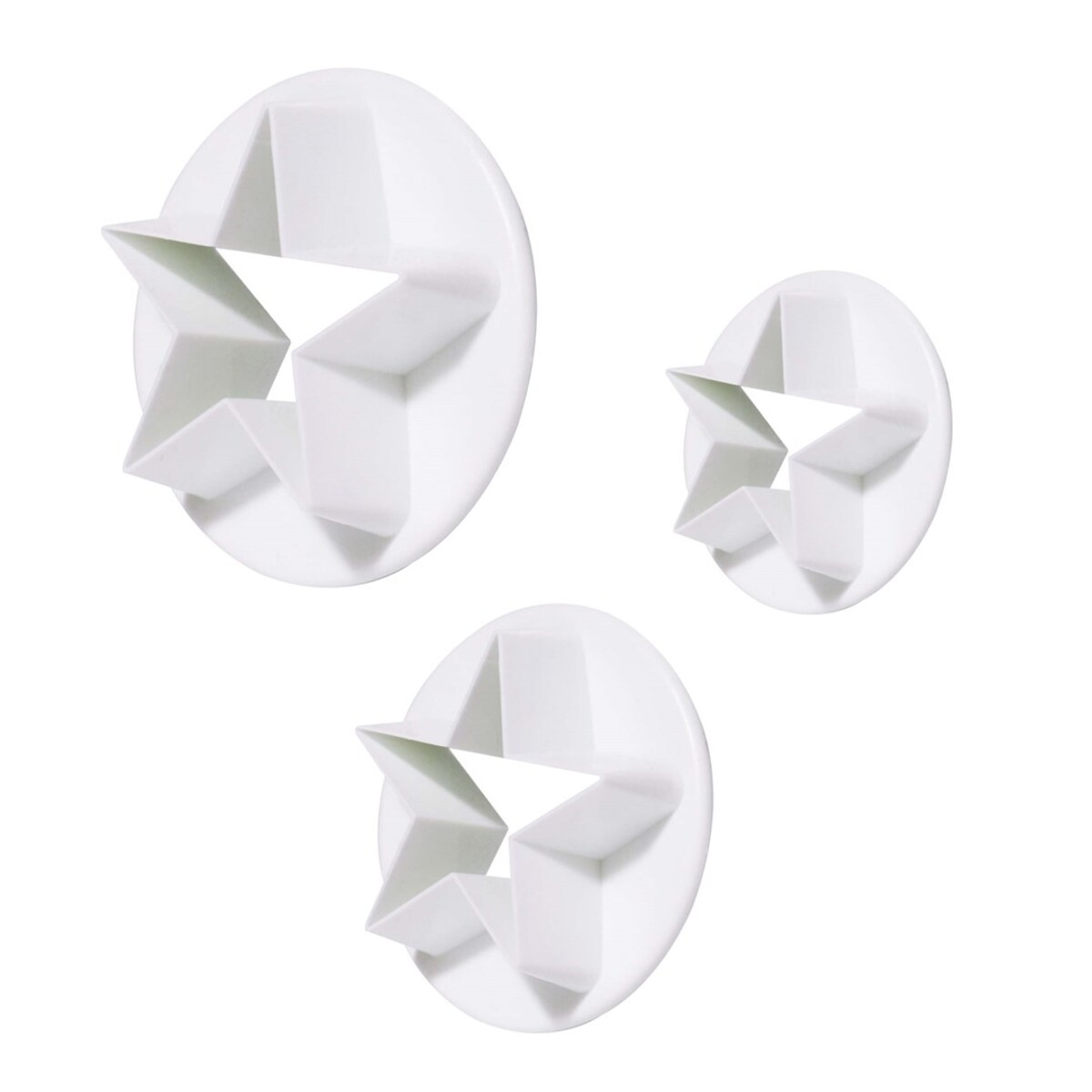 PME Zestaw wycinarek gwiazdki (3 sztuki)